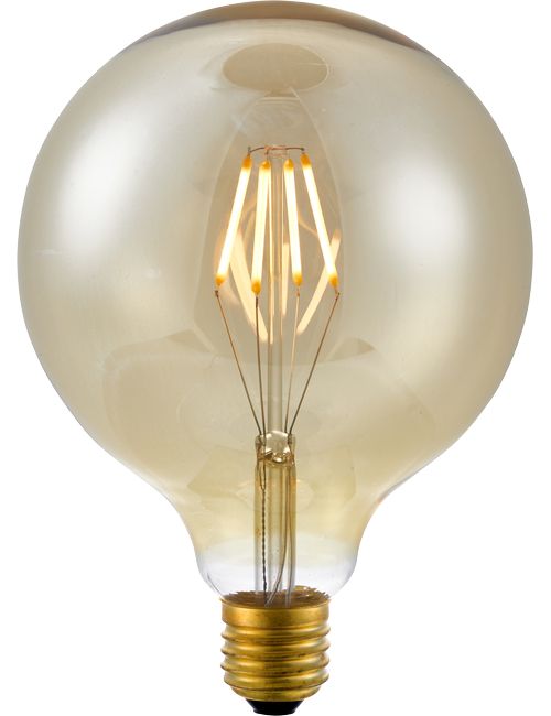 Masterlight - LED E27 Fila Globe G125x180 230V 250Lm 4W 920 AC Gold Dim SLF023825305
