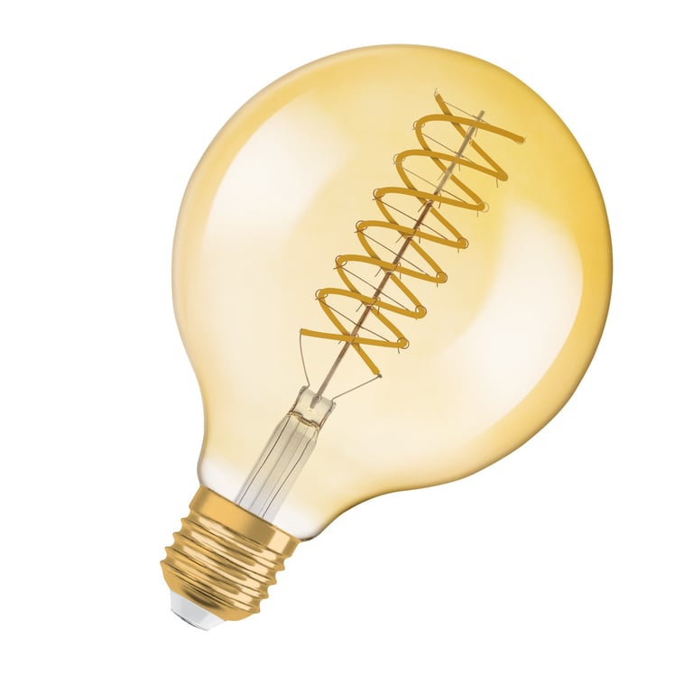 Vintage 1906 LED CLASSIC Globe Dimmable 8.8W 824 Gold E27