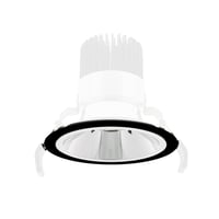 LUMIKO TRM-ROND-145-BL - Ronde pasring 145mm voor Juno module, Zwart
