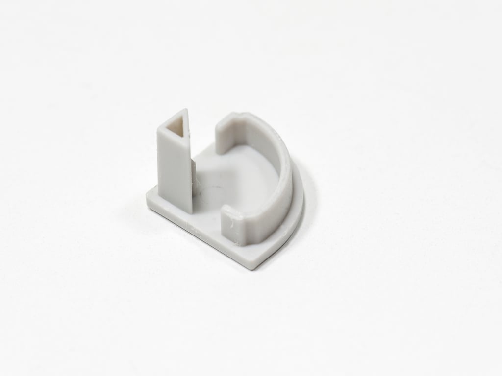 Eindkap, opbouw, 16mm