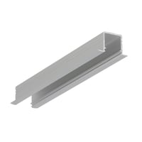 Profiel 10 inbouw 1 meter grijs geschikt voor cob ledstrips van max 10