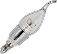 Masterlight - LED Tip-Candle silver 4,5W E14 3000K S23545055