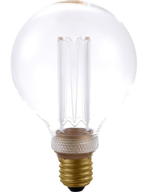 Masterlight - LED E27 Vintage Globe G95x145 230V 140Lm 3.5W 820 AC Clear D SL270019500