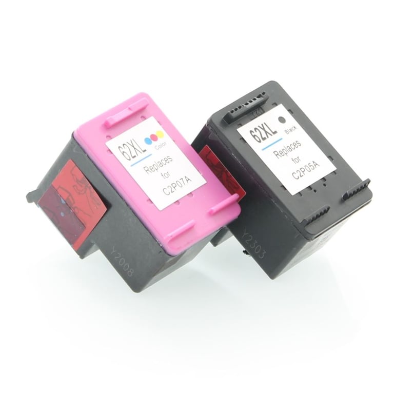 HP 62XL multipack huismerk - zwart en kleur hoge capaciteit huismerk