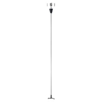 Draadophangset stang S-TRACK 3F-rail zwart 100cm