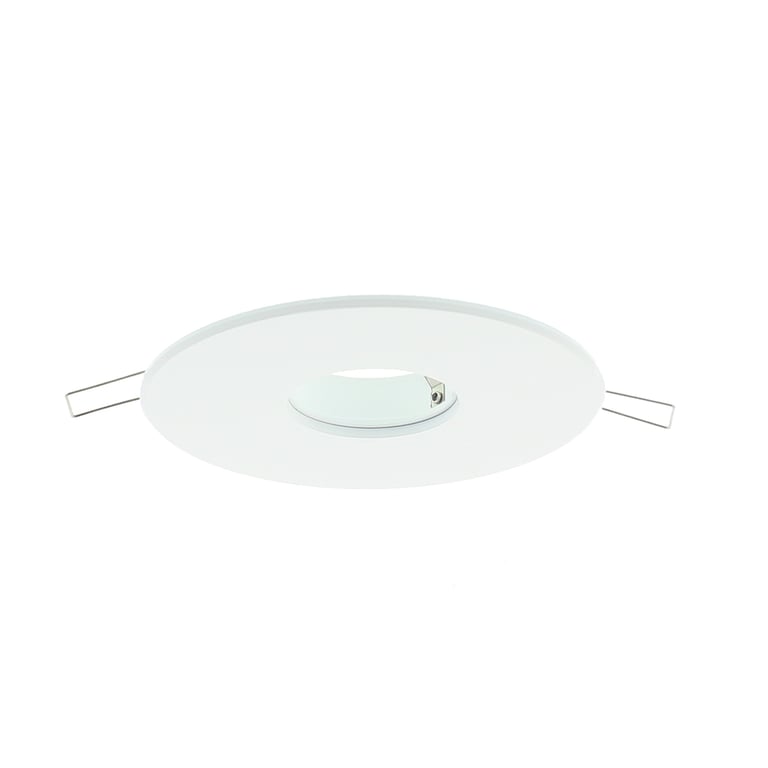 Verona inbouwarmatuur, Wit, rond, 1voudig, 120mm