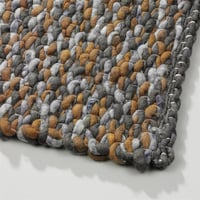 Grof geweven wollen vloerkleed Karlijn Mix Herfst