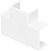 Efapel t-stuk tbv wandgoot halogeenvrij wit b50mm-h20mm