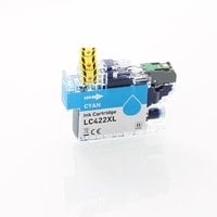 Brother LC-422XL C inktcartridge cyaan hoge capaciteit huismerk