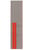 Vloerkleed Gan Rugs Banda Individual Red Grey