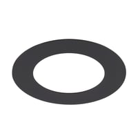 NUMINOS S inbouwframe rond 160/100mm zwart