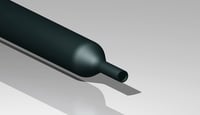 Krimpkous 3:1 Zwart, 0,5mm - 1,5mm, 15m