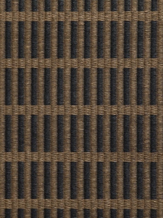 Design vloerkleed Woodnotes New York Willow Brown - Black 1184509