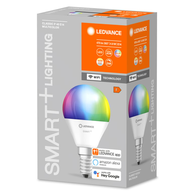 SMART+ WiFi Mini Bulb Multicolour 40 5 W/2700…6500K E14 (CS à 1 PCE)
