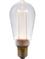 LED E27 Vintage Rustika ST64x145 230V 140Lm 3.5W 820 AC Clea