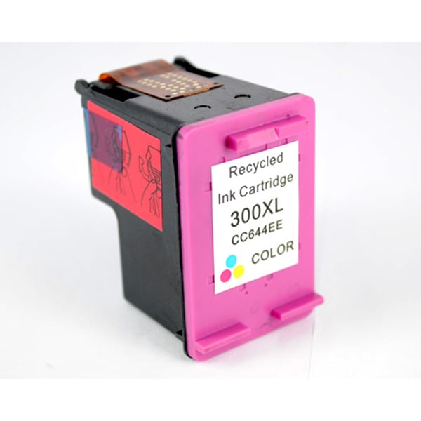 HP 300XL (CC644EE) CMY inktcartridge color hoge capaciteit huismerk - met inktlevels