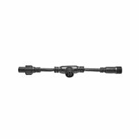 PS230 | T connector 25cm | zwart