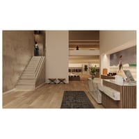GLENOS Linear-inbouw-profiel 3314-200 2m alu gean.