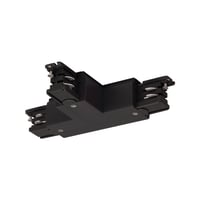 T-verbinder S-TRACK 3F-rail aarde R-versie zwart