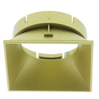 LUMIKO INZ-REF60 4K-GD - Vierkante inzet reflector 60x60mm, goud