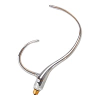 Calex Ypsilon LED Lamp 220-240V 6W 130lm E27, Titanium 2100K dimmable, energy label B