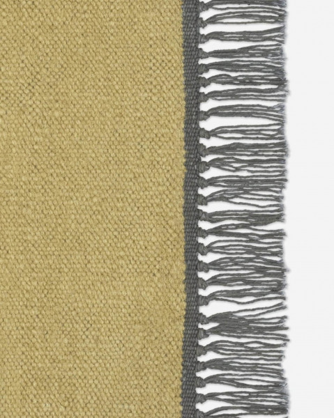 Kvadrat vloerkleed Vintage Plain Beige 0012