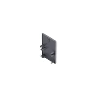 Eindkap voor LED WANDPROFIEL zilvergrijs 2 st