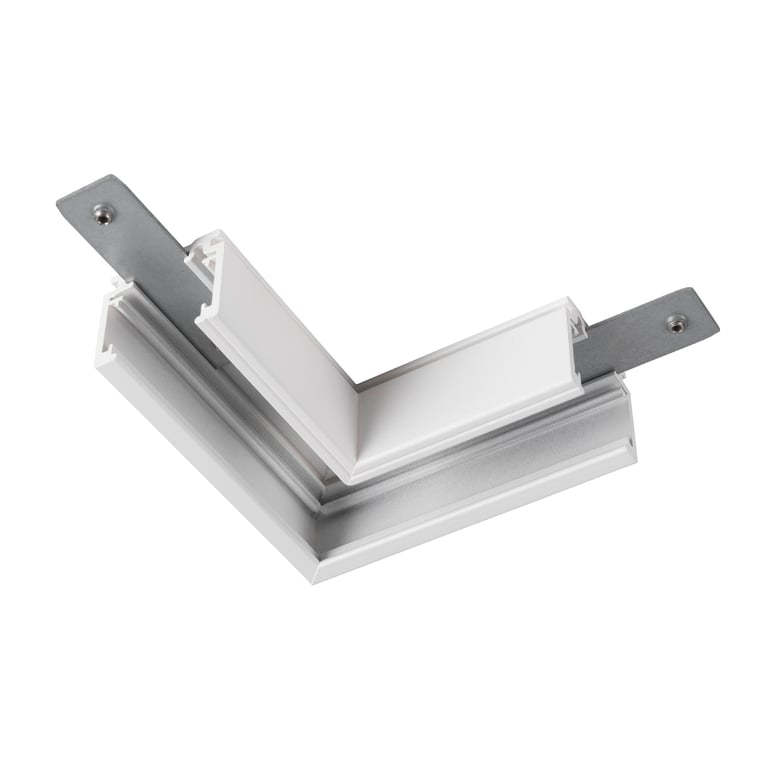 L-verbinder mechanisch, 48V TRACK, voor opbouwrail standaard, rechts,