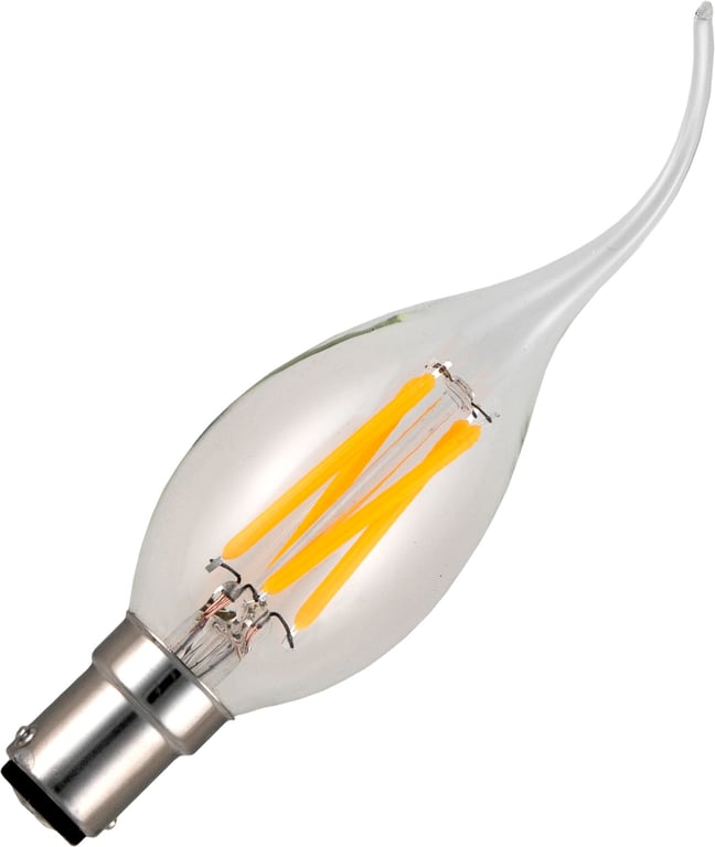 Masterlight - LED filament Tip-Candle Ba15d 4W clear SL024050302