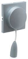 Efapel basis cpl tbv trekschakelaar puls/wissel aluminium