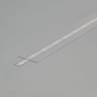 LUMIKO P30-AFA9-T-2M - Profiel 30 afdekking A9 schuif 2 meter transpar