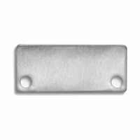 Eindkap E71 aluminium voor profiel PN20, 2 ST, incl. schroeven