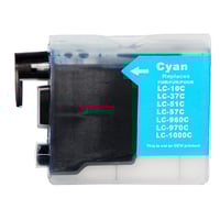 Brother LC-1000XXL C inktcartridge cyaan extreem hoge capaciteit huismerk