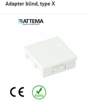 Attema AT1970 Adapter blind, type X