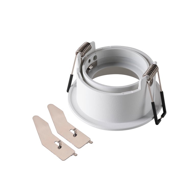 NEW TRIA® 68, plafondinbouwring, verdiept, D: 8.2 H: 4.4 cm, IP20, wit