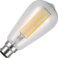 Masterlight - LED filament Rustica Ba22d 6,5W clear SL024060602