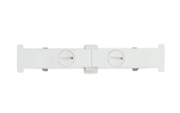 ZIP 230V recht koppelstuk wit