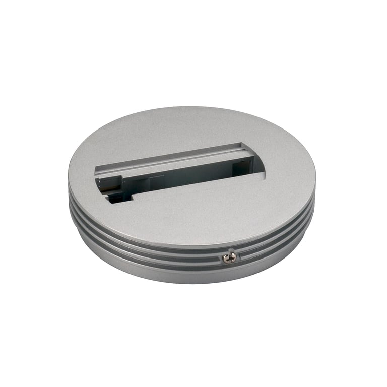 Plafondrozet voor 1-fase adapter zilvergrijs