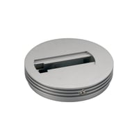 Plafondrozet voor 1-fase adapter zilvergrijs
