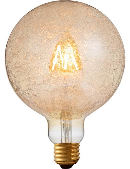 LED E27 Fila Globe G125x180 230V 200Lm 4W 920 AC Ice Gold Di