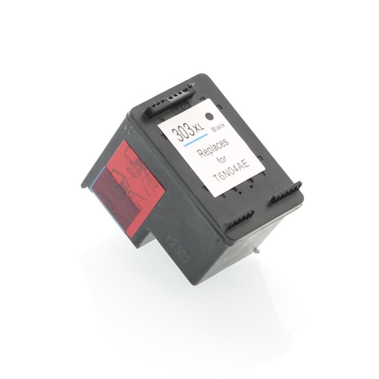 HP 303XL (T6N04AE) BK inktcartridge zwart hoge capaciteit huismerk - met inktlevels