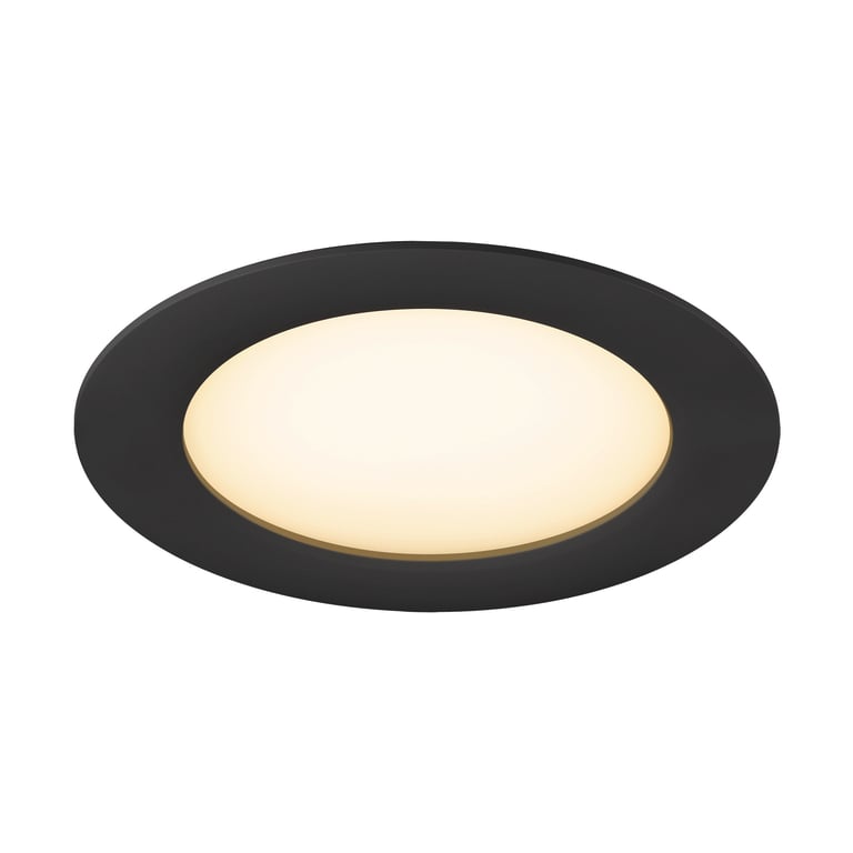 DOWNLIGHT V 150, vlakke afdekking zwart