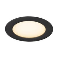 DOWNLIGHT V 150, vlakke afdekking zwart