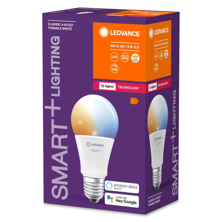 SMART+ Classic Tunable White 9W 220V FR E27