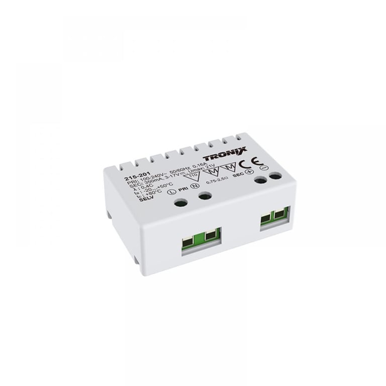 LED Voeding Mini | 350mA | 6 Watt | Binnen