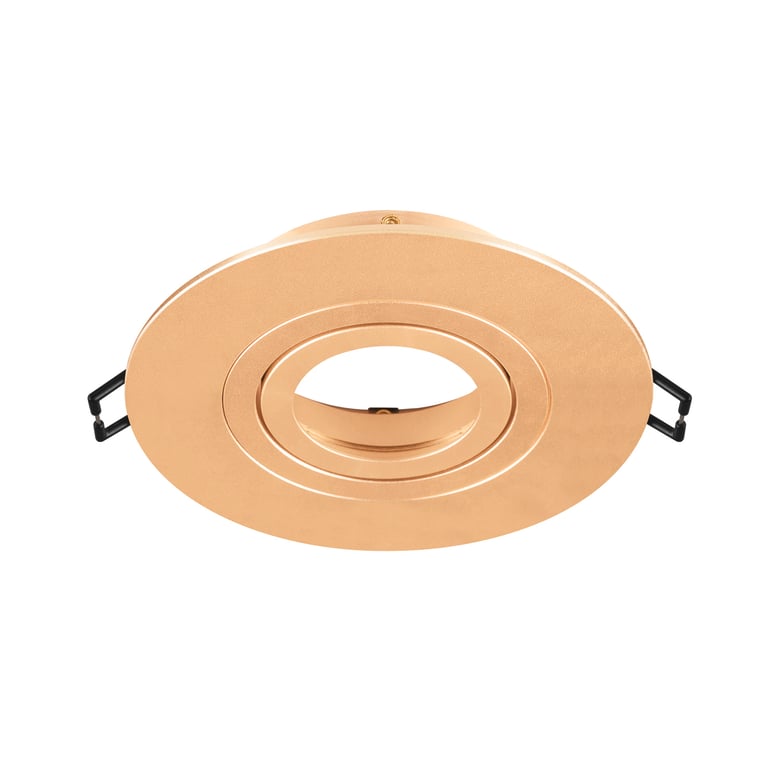 NEW TRIA® 75 XL, plafondinbouwring, D: 11 H: 2.6 cm, IP20, roségold