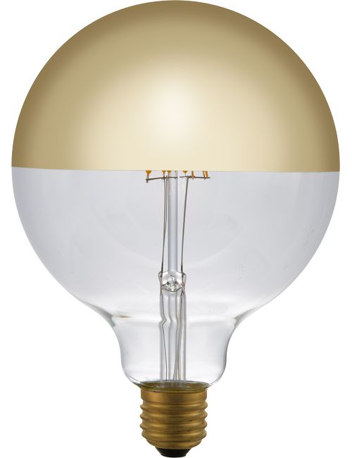 LED E27 Fila Globe Top Mirror G125x180 230V 470Lm 6.5W 925 A