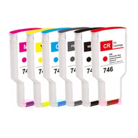 HP 746 multipack huismerk - 6 kleurenbundel standaard capaciteit huismerk