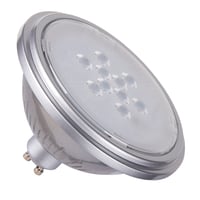 QPAR111 GU10 led zilver, 7W, 4000K, CRI90 25°