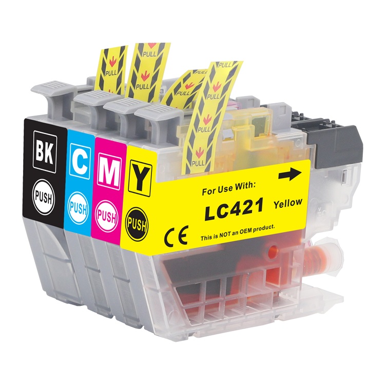Brother LC-421 multipack huismerk - 4 kleurenbundel standaard capaciteit huismerk